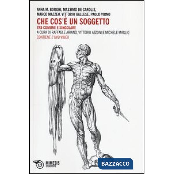 Che cos'è un soggetto. Tra comune e singolare. Atti del Convegno (Cremona, 18 fe