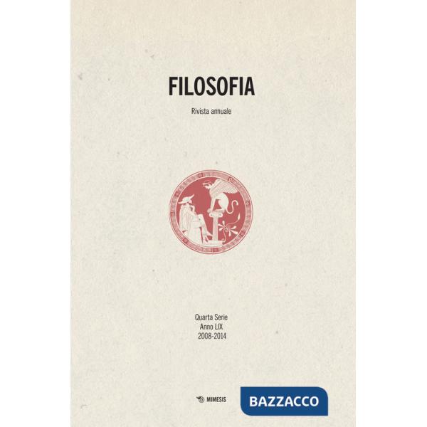 Filosofia. Rivista annuale (2008-2014)