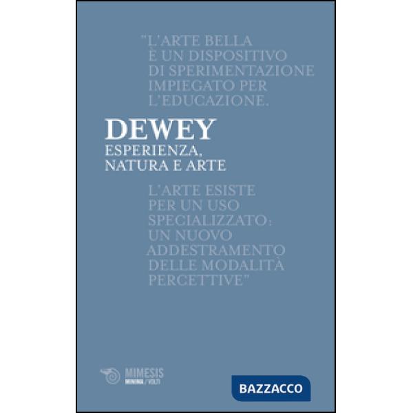 Esperienza, natura e arte