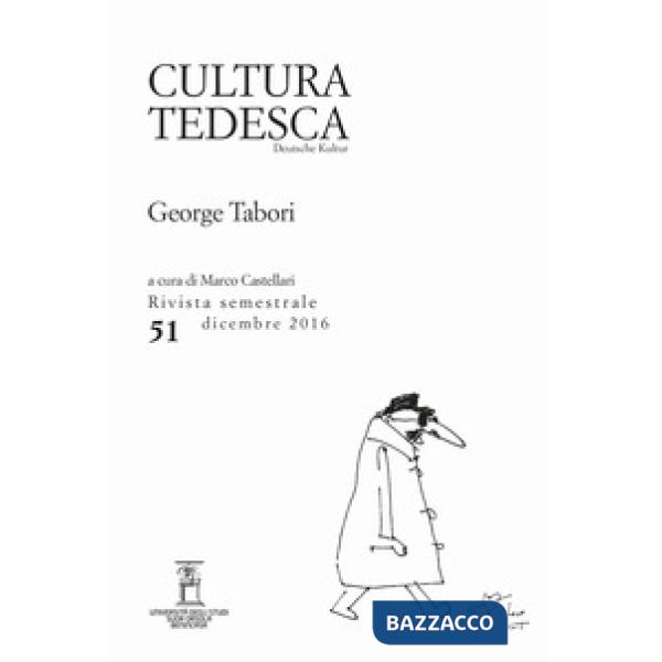 Cultura tedesca (2016). Vol. 51: George Tabori