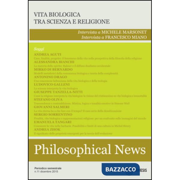 Philosophical news. Vol. 11