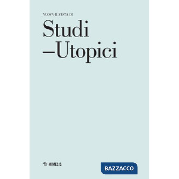Studi utopici (2016). Vol. 4-5