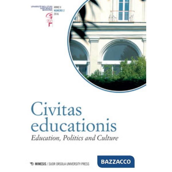 Civitas educationis. Education, politics, and culture (2016). Vol. 2