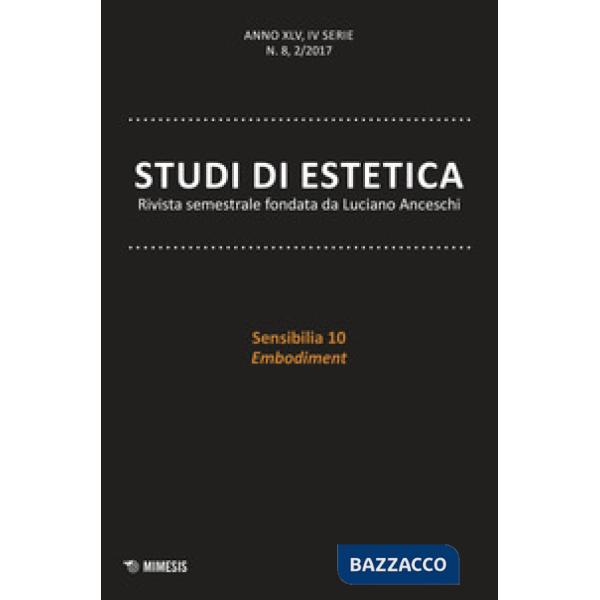 Studi di estetica (2017). Vol. 2: Sensibilia