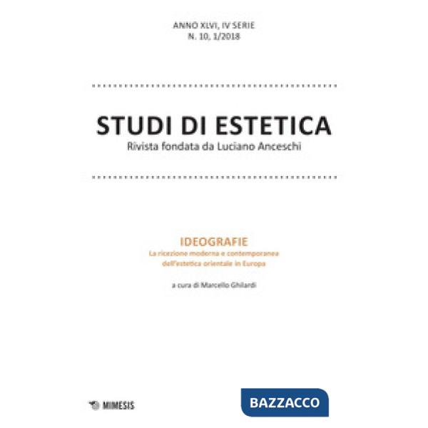 Studi di estetica (2018). Vol. 1