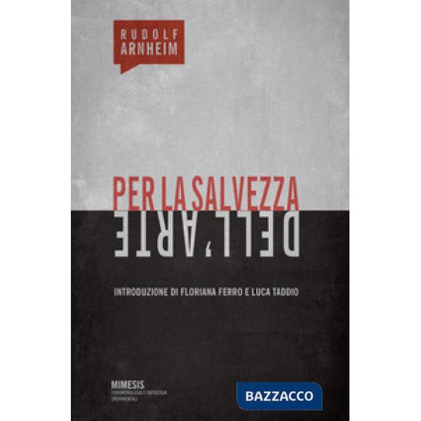 Per la salvezza dell'arte