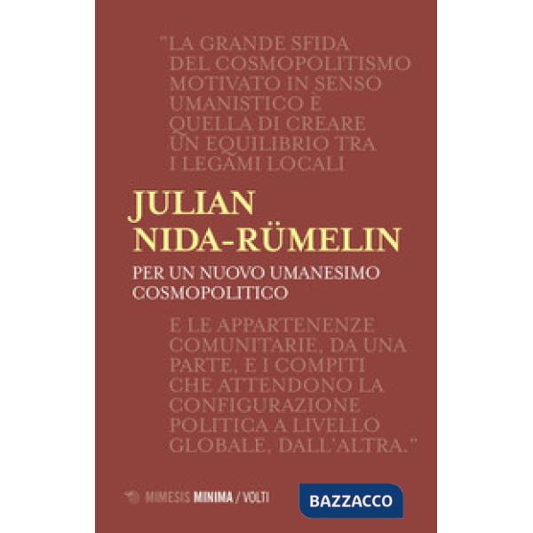 Per un nuovo umanesimo cosmopolitico