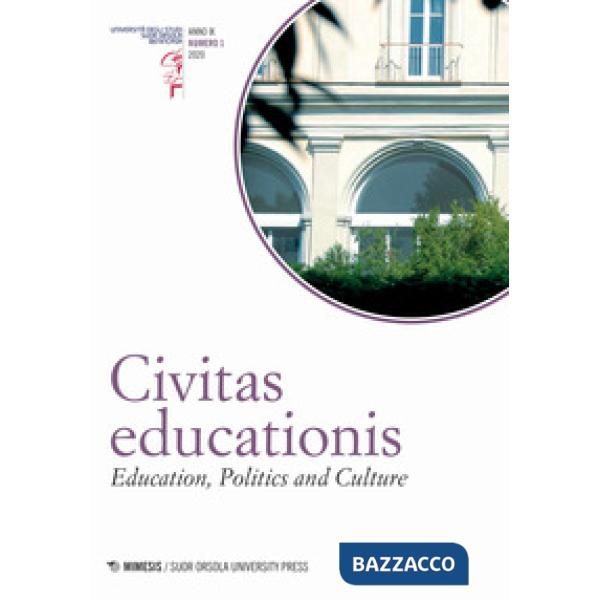 Civitas educationis. Education, politics and culture (2020). Vol. 1