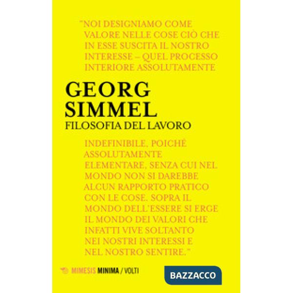 Filosofia del lavoro