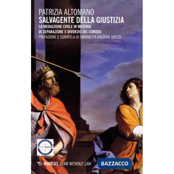 Salvagente della giustizia. Vol. 1: La mediazione civile in materia di separazione e divorzio dei coniugi