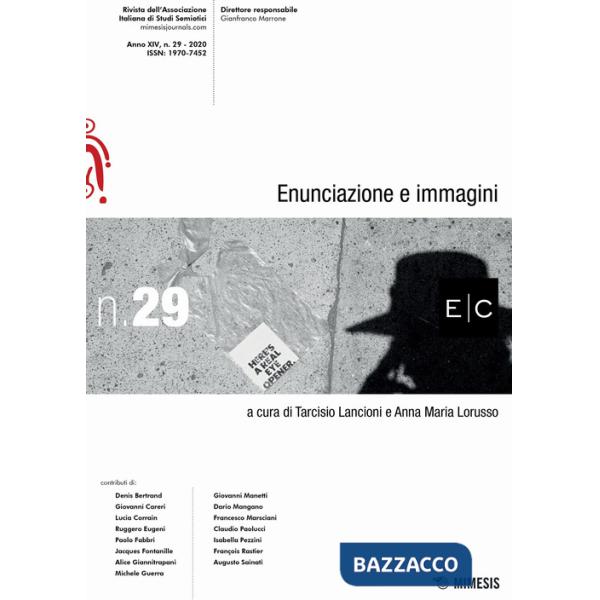 E/C. Enunciazione e immagini (2020). Vol. 29