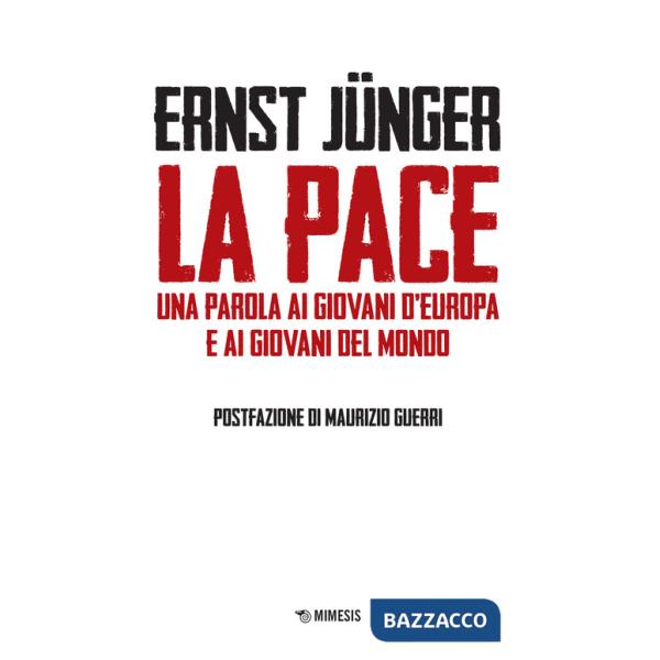 La pace. Una parola ai giovani d'Europa e ai giovani del mondo