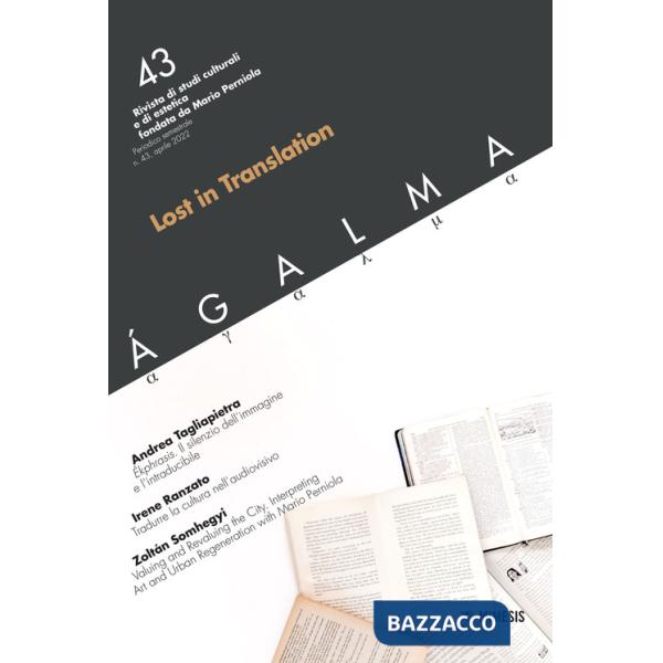 Ágalma. Vol. 43: Lost in translation