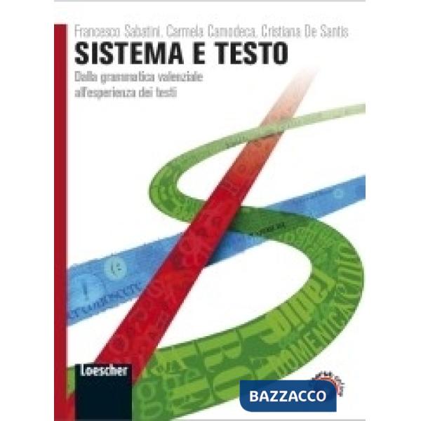 SISTEMA E TESTO. GRAMMATICA + ELEMENTI DEL SISTEMA + LIBROLIM
