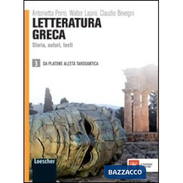 LETTERATURA GRECA V. 3