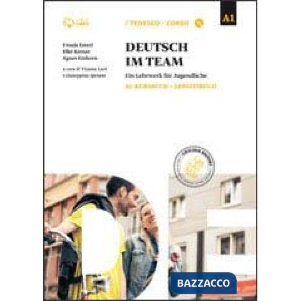 DEUTSCH IM TEAM A1 KURS + ARBEIT + CDMP3