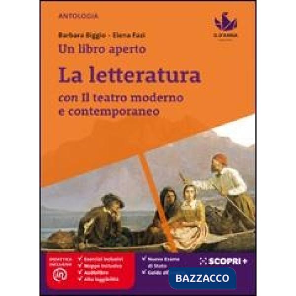 UN LIBRO APERTO LA LETTERATURA CON IL TEATRO MODERNO E CONTEMPORANEO E