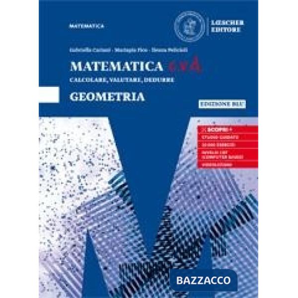 MATEMATIVA C.V.D. - EDIZIONE BLU GEOMETRIA VOLUME UNICO E-BOOK