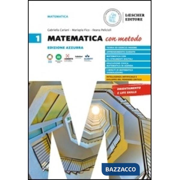 MATEMATICA CON METODO ED.AZZURRA VOL.1