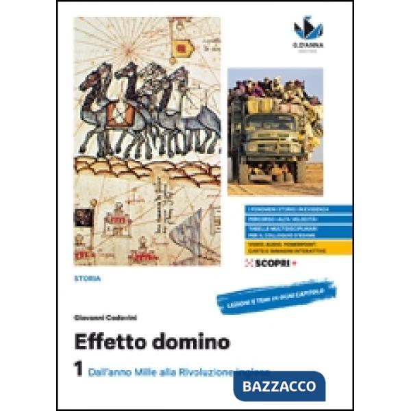 EFFETTO DOMINO 1. DALL'ANNO MILLE ALLA RIVOLUZIONE INGLESE + EDUCAZION