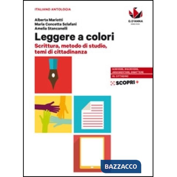 LEGGERE A COLORI SCRITTURA, METODO DI STUDIO, TEMI DI CITTADINANZA