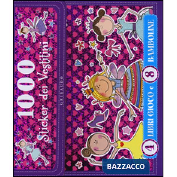 1000 stickers dei vestitini. Con adesivi. Ediz. a colori. Con Adesivi