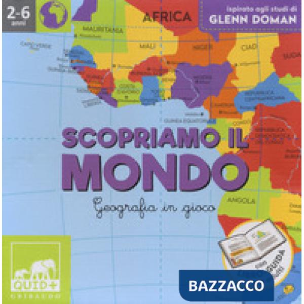 Scopriamo il mondo. Geografia in gioco. Ispirato agli studi di Glenn Doman. Ediz. a colori. Con gadget. Con 52 Carte