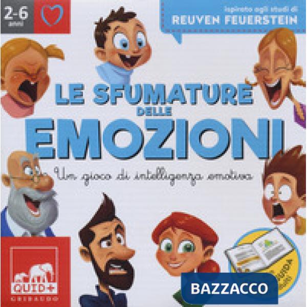 Sfumature delle emozioni. Un gioco di intelligenza emotiva. Ispirato agli studi di Reuven Feuerstein. Ediz. a colori. Con 64 car