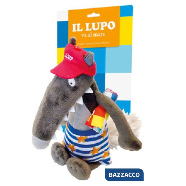 Lupo va al mare. Amico lupo. Ediz. a colori. Con Giocattolo morbido (Il)