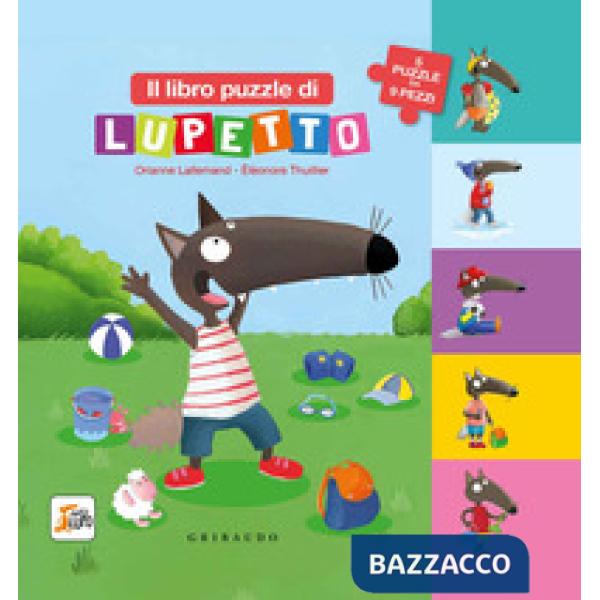 Libro puzzle di Lupetto. Amico lupo. Ediz. a colori (Il)