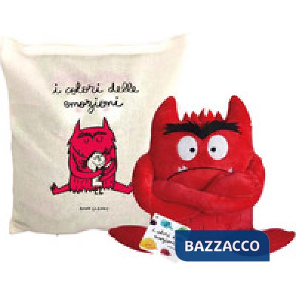 Rabbia. Mostro rosso. Il mostro dei colori. Con gadget. Con Giocattolo morbido