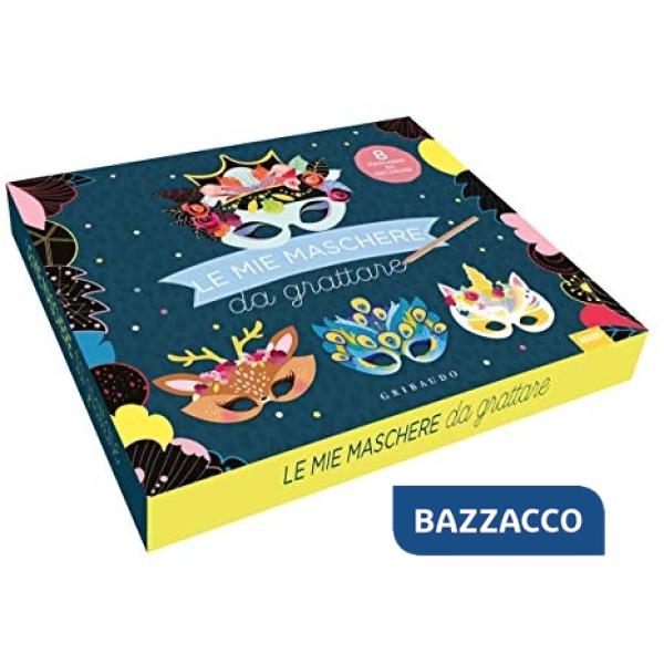 Mie maschere da grattare. Ediz. a colori. Con gadget (Le)