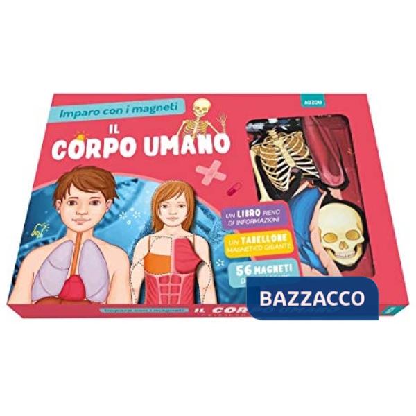Corpo umano. Imparo con i magneti. Ediz. a colori. Con gadget (Il)