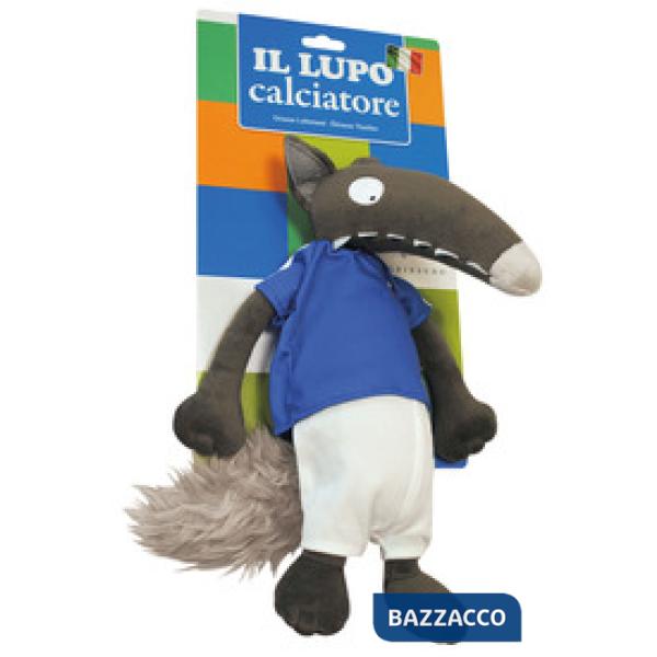 Lupo calciatore. Amico lupo. Ediz. a colori. Con peluche (Il)