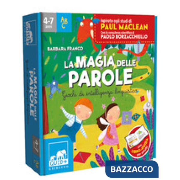 Magia delle parole. Giochi di intelligenza linguistica. Ediz. a colori. Con dado. Con 4 pedine. Con 6 tessere puzzle. Con 64 Car