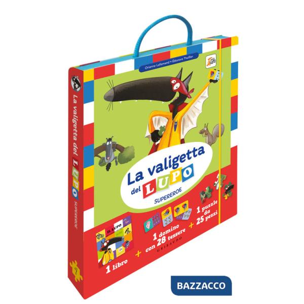 Valigetta del lupo supereroe. Amico lupo. Ediz. a colori. Con domino e puzzle (La)