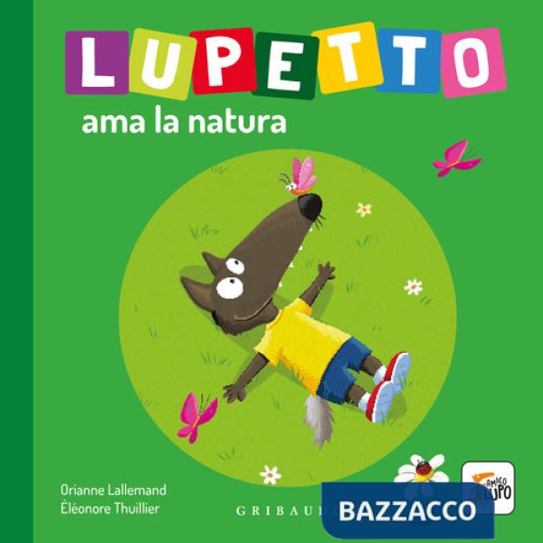 Lupetto ama la natura. Amico lupo