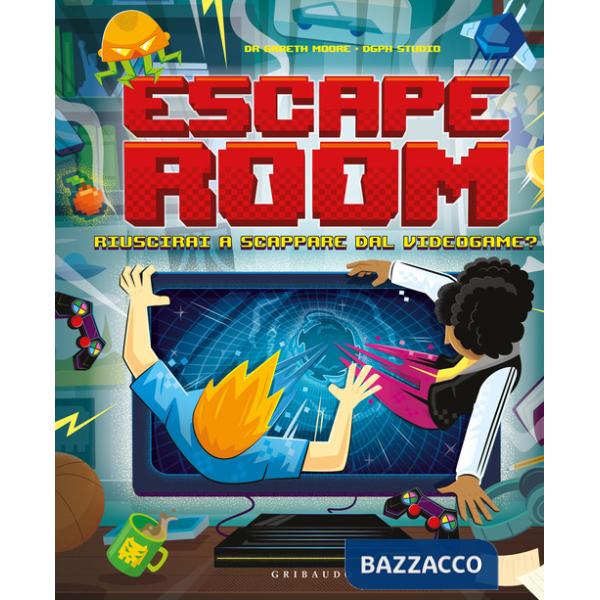 Escape room. Riuscirai a scappare dal videogame? Con 16 cartoncini fustellati con elementi press-out