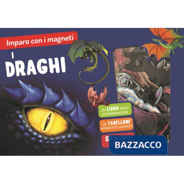 Draghi. Imparo con i magneti. Ediz. a colori. Con 58 magneti. Con tabellone magnetico (I)