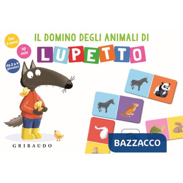 Domino degli animali di Lupetto. Amico Lupo. Ediz. a colori. Con 42 tessere (Il)