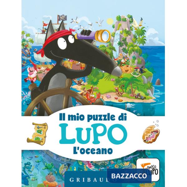 Oceano. Il mio puzzle di Lupo. Amico Lupo. Ediz. a colori. Con puzzle (L')