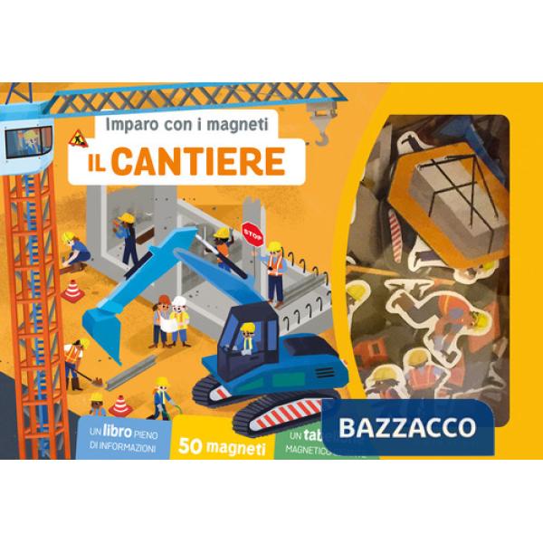 Cantiere. Imparo con i magneti. Ediz. a colori. Con 50 magneti. Con tabellone