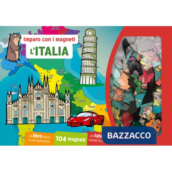 Italia. Imparo con i magneti. Con 104 magneti. Con tabellone magnetico (L')