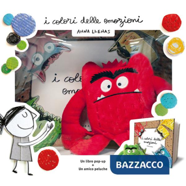 Colori delle emozioni pop up. Ediz. a colori. Con mini peluche rosso (I)