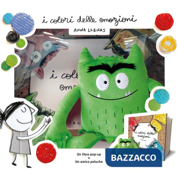 Colori delle emozioni pop up. Ediz. a colori. Con minipeluche verde (I)