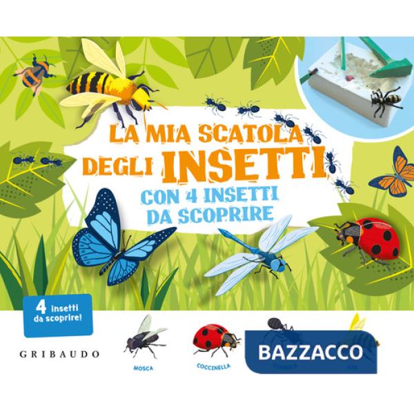Mia scatola degli insetti con 4 insetti da scoprire. Ediz. illustrata. Con gadget (La)