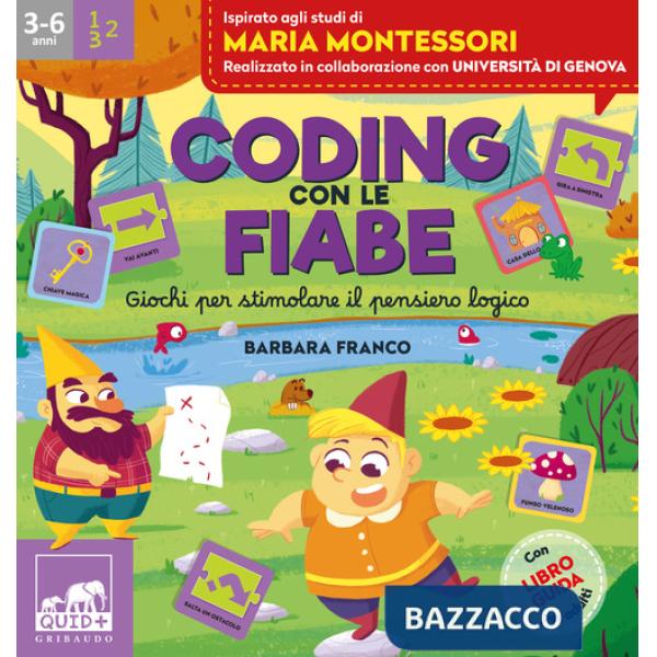 Coding con le fiabe. Giochi per stimolare il pensiero logico. Ediz. a colori. Con 48 carte. Con tappeto gioco