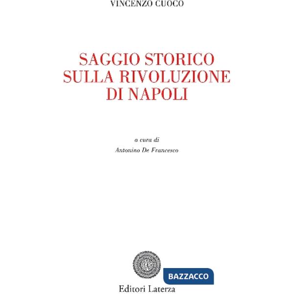Saggio storico sulla rivoluzione di Napoli