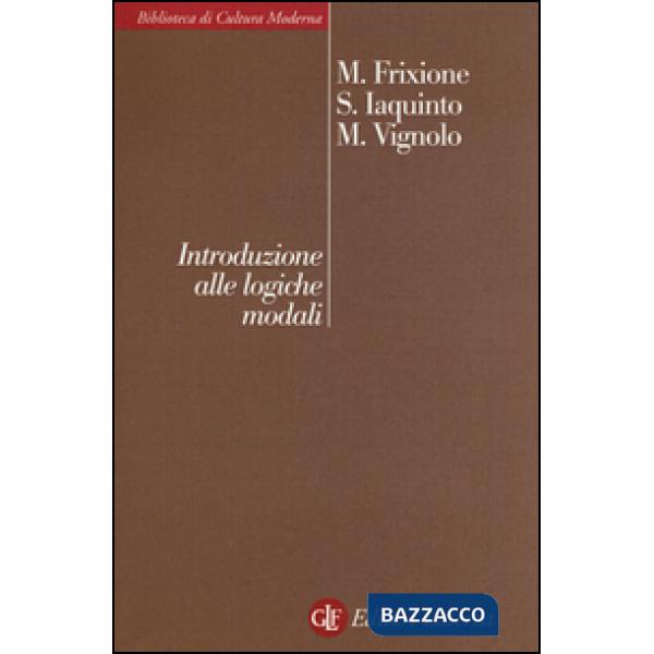 Introduzione alle logiche modali