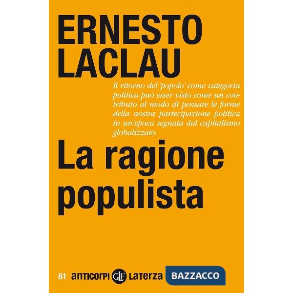 Ragione populista (La)